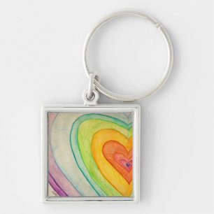 Rainbow Liebe Kunst Kunst Inspiration Schlüsselanh Schlüsselanhänger