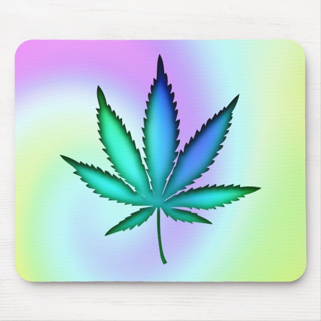 Rainbow-Liebe Mousepad (Vorne)
