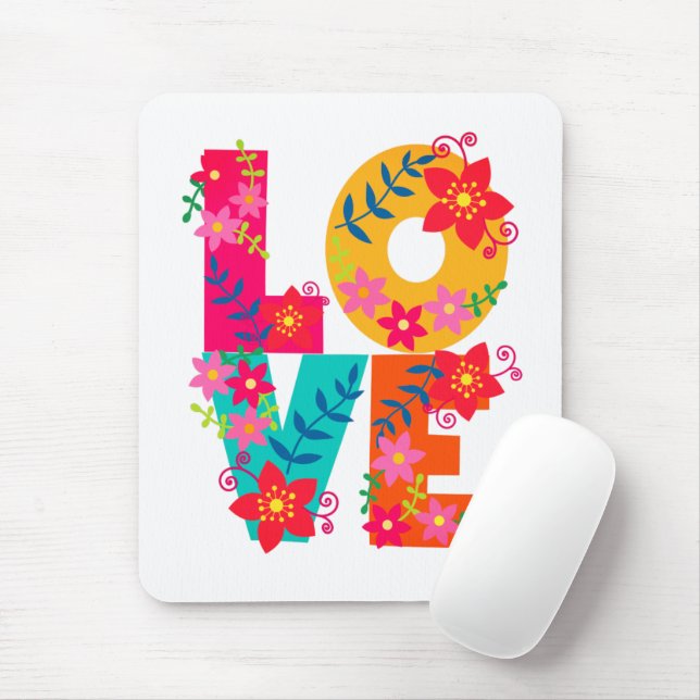Rainbow-Liebe Mousepad (Mit Mouse)