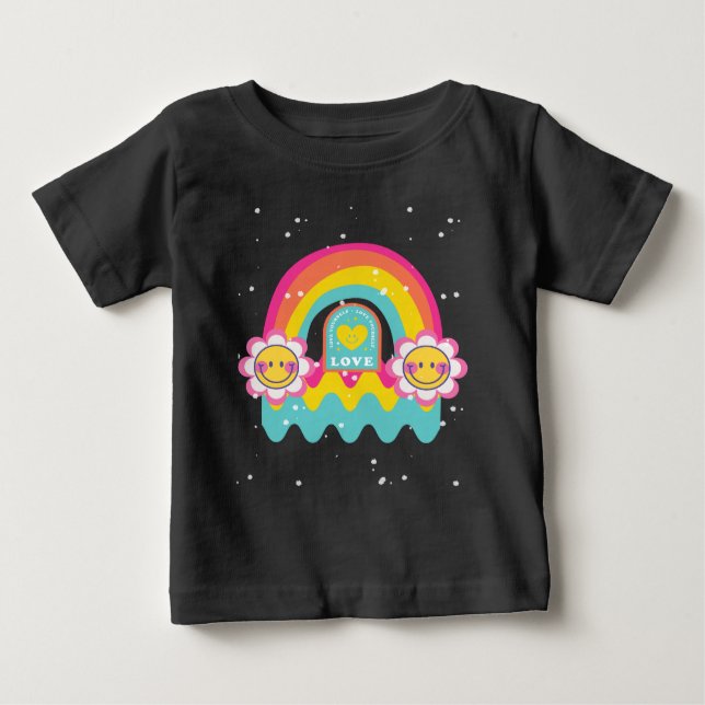 Rainbow-Liebe selbst T - Shirt (Vorderseite)