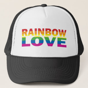 RAINBOW-LIEBE TRUCKERKAPPE