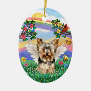 Rainbow Life - Yorkshire Terrier #17 Keramik Ornament