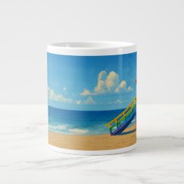 Rainbow Lifeguard von Venice Beach Jumbo-Tasse