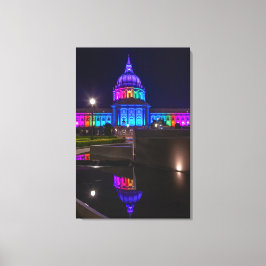 Rainbow Light in San Francisco Leinwanddruck
