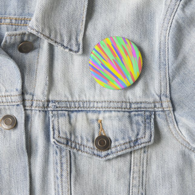Rainbow Lines Abstract Design Button (Beispiel)