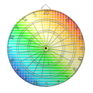 Rainbow Lines Dartscheibe