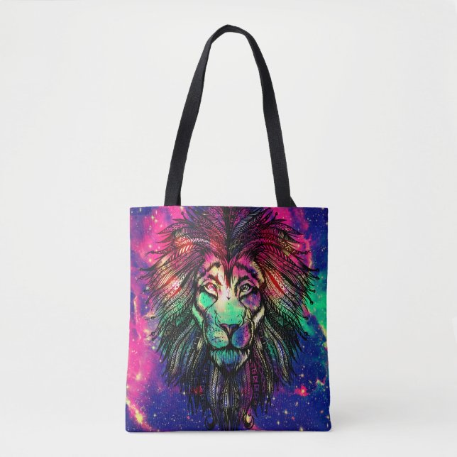 Rainbow Lion Hipster Galaxy (Vorderseite)