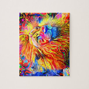 Rainbow Lion Puzzle