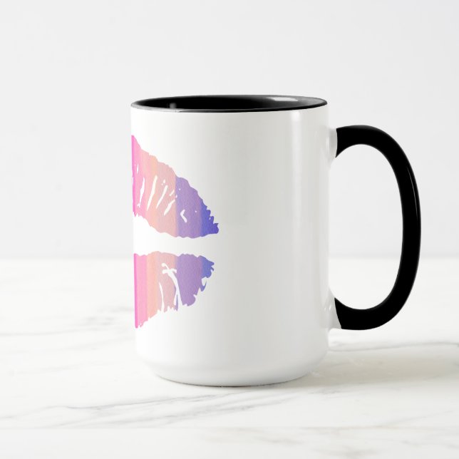 Rainbow Lips #2 Tasse (Rechts)