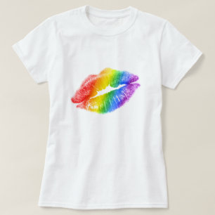 Rainbow Lips T - Shirt