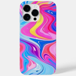 Rainbow Liquid Marble Case-Mate iPhone 14 Pro Max Hülle