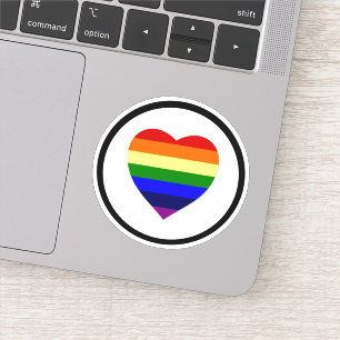 Rainbow Logo Vinyl Sticker