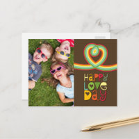 Rainbow Loopy Herzklopfen Foto zum Valentinstag