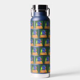 Rainbow Lorikeet Parrot Pattern Trinkflasche