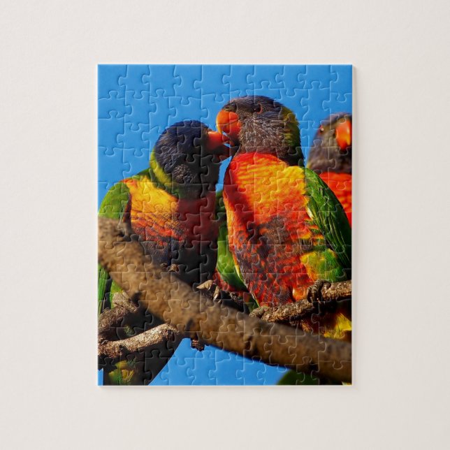 Rainbow Lorikeet-Puzzle Puzzle (Vertikal)