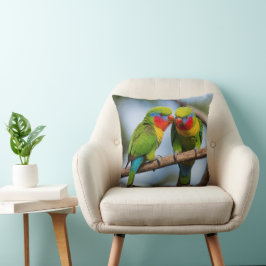 Rainbow Lorikeets Kissen