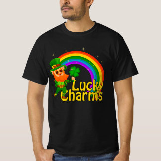 Rainbow Lucky Charms Shirt, St Patricks Day, Lucky T-Shirt