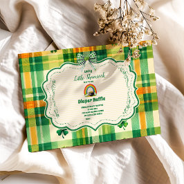 Rainbow Lucky Little Kleeblatt Diapper Raffle Begleitkarte