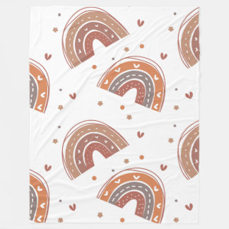 Rainbow Luv 60x80 Fleece Blanket