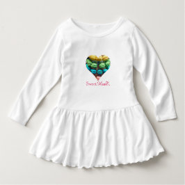 Rainbow Macaron Sweet Heart Baby T-shirt