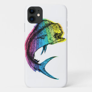 Rainbow Mahi Mahi auf Weiß Case-Mate iPhone Hülle