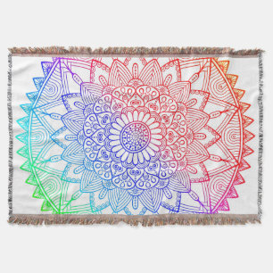 Rainbow Mandala Decke