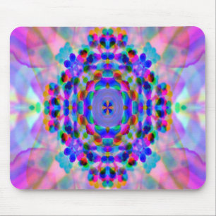 Rainbow Mandala.... Mousepad