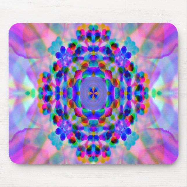 Rainbow Mandala.... Mousepad (Vorne)