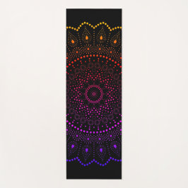 Rainbow Mandala Yogamatte