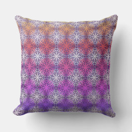 Rainbow Mandella Polka Dots Kissen