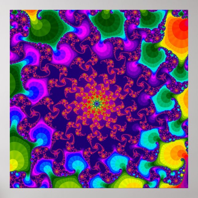 Rainbow Marigold Poster (Vorne)