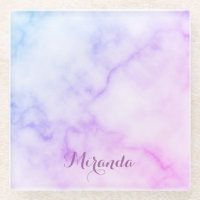 Rainbow-Marmormuster mit Personalisiertem Namen