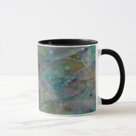 Rainbow Mehrfarbig Crystal Rock Marble Tasse