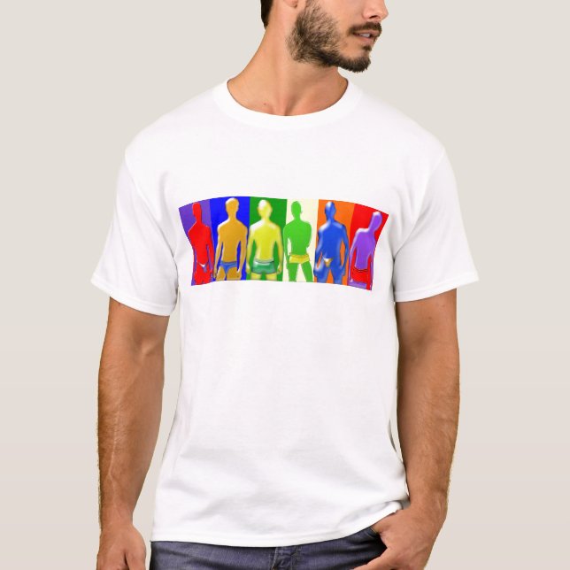 Rainbow Men T-Shirt (Vorderseite)
