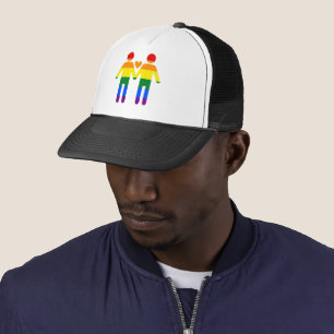 Rainbow Men Truckerkappe