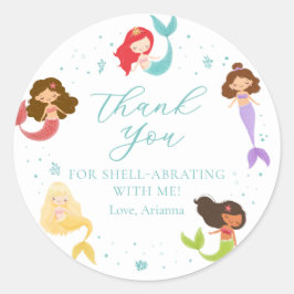 Rainbow Mermaid Danke, Stickers