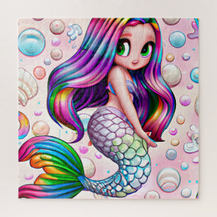 Rainbow Mermaid Puzzle