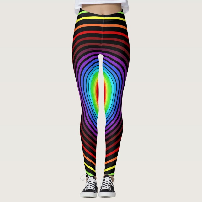 Rainbow Mirage - Wählen Sie Ihre Farben - Leggings (Vorderseite)