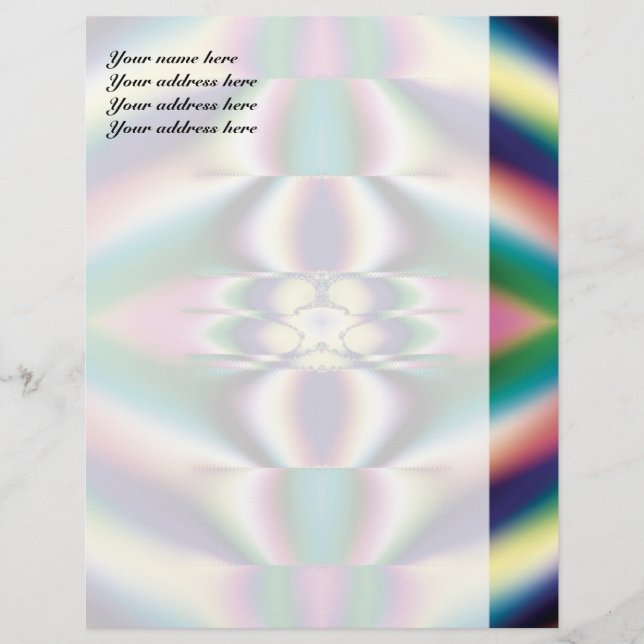 Rainbow Mirrors Briefbogen (Vorderseite)