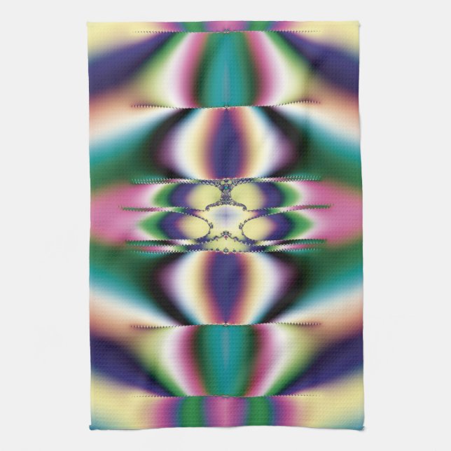 Rainbow Mirrors Geschirrtuch (Vertikal)