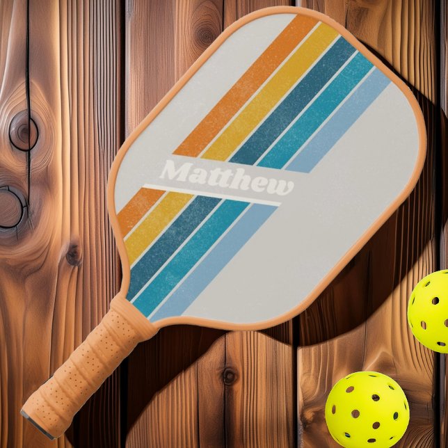 Rainbow mit dem Namen Pickleball Schläger (Von Creator hochgeladen)