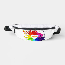 Rainbow Modern Strip LGBT Bauchtasche