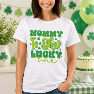 Rainbow Mommy Lucky One T-Shirt