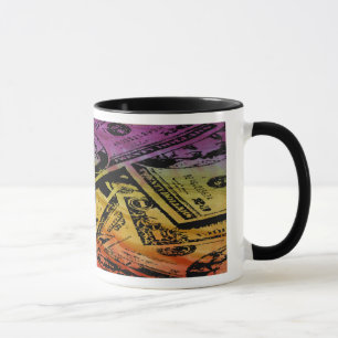 Rainbow Money Tasse