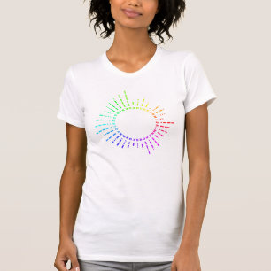 Rainbow Morse Code T-Shirt