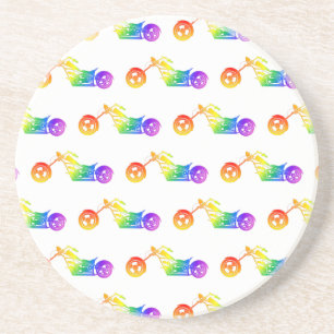 Rainbow Mortocycle Untersetzer