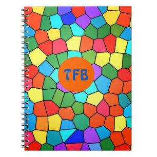 Rainbow Mosaics Notizblock