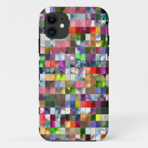 Rainbow Mosaik iPhone 11 Hülle