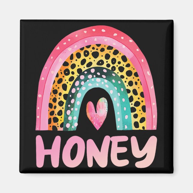 Rainbow Mother#39; #39;s Day Liebe Niedlich Funny  Magnet (Vorne)