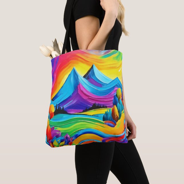 Rainbow Mountain (Von Nahem)